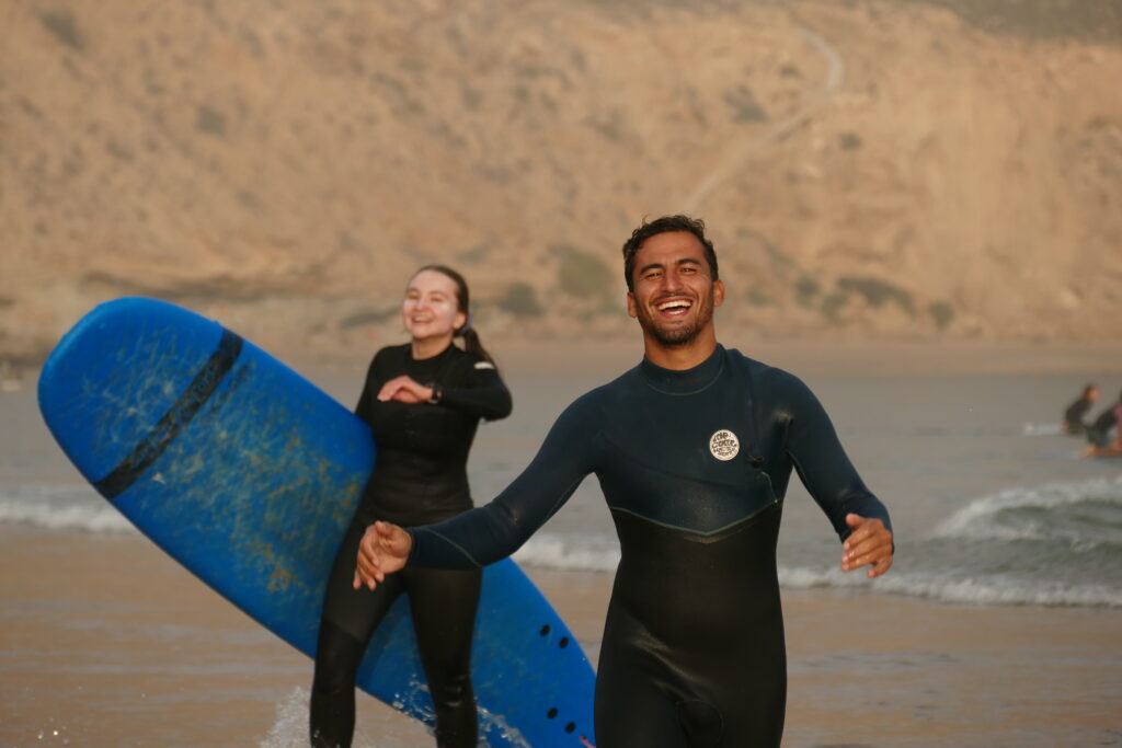 Imsouane vibe surf camp surf teacher local