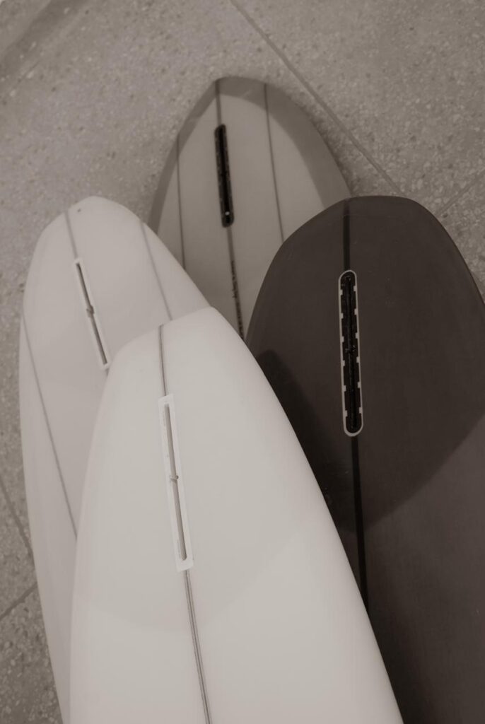 Classic longboards in Imsouane, morocco